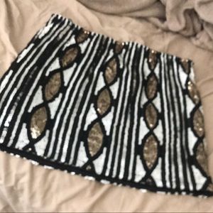 Sequin skirt